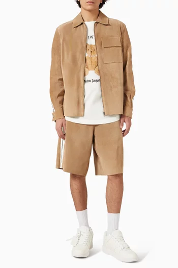 تي شيرت فضفاض بعبارة Bear In Mind قطن