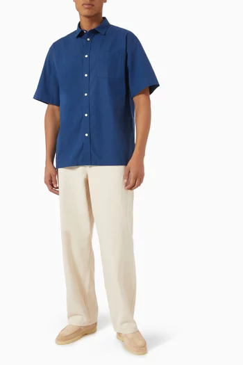 Cosmos Shirt in Cotton & Linen