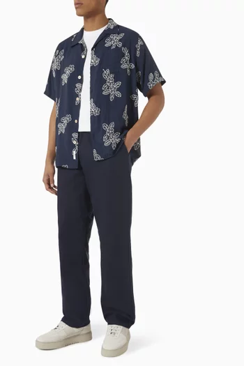 Leo Embroidery Shirt