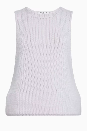 Chunky Sleeveless Sweater