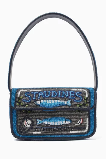 Tommy Beaded Shoulder Bag