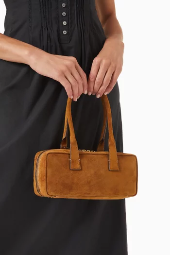Dude Shoulder Bag in Suede