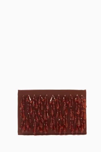 Iris Embellished Clutch