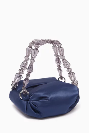 Tiny Nino Tote Bag in Silk Satin