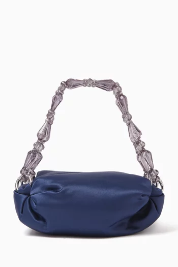 Tiny Nino Tote Bag in Silk Satin