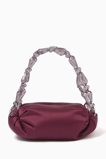 Tiny Nino Tote Bag in Silk Satin