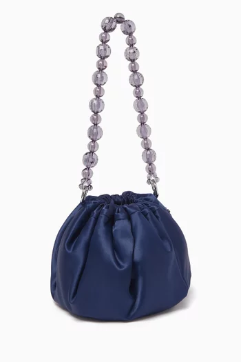 Lulu Tote Bag in Satin