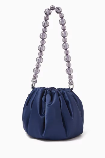Lulu Tote Bag in Satin
