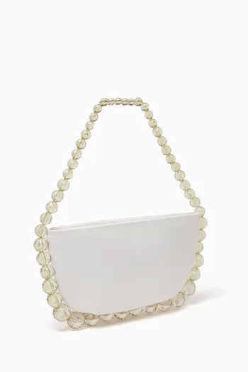 Leia Shoulder Bag in Satin