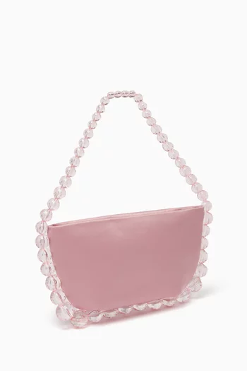 Leia Shoulder Bag in Satin