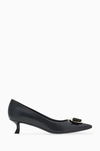Zelma 40 Pumps in Leather