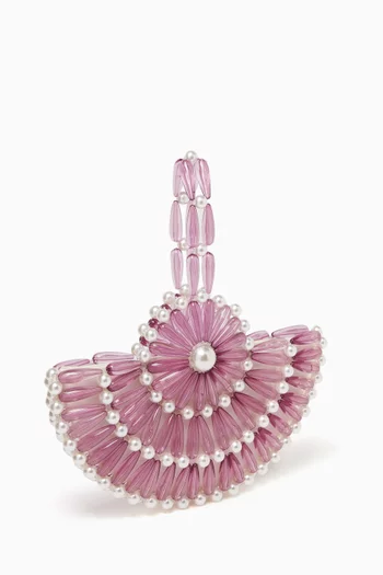 Small Selene Top Handle Bag in Acrylic