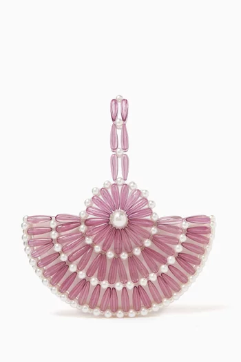 Small Selene Top Handle Bag in Acrylic