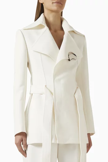 Rupert Blazer in Twill Suiting