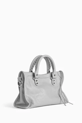 Small Le City Bag in Arena Storico Lambskin