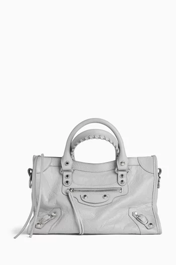 Small Le City Bag in Arena Storico Lambskin