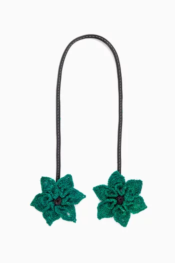 Flower Charm in Toquilla Straw