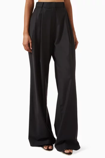 Boyfriend Pants in Wool Blend