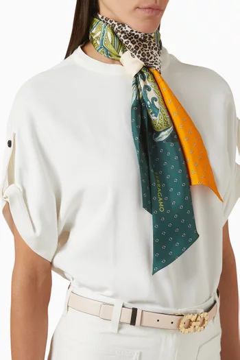 Madras Scarf in Silk