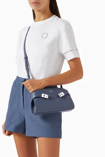 Hug Crossbody Bag in Leather