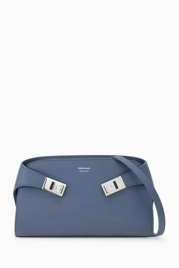 Hug Crossbody Bag in Leather