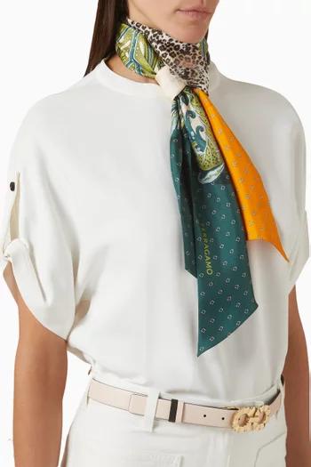 Madras Bandeau in Silk