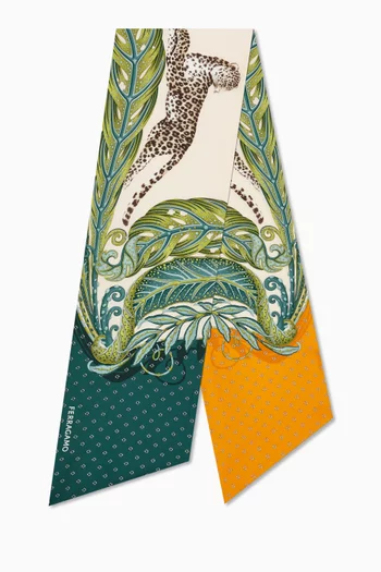 Madras Bandeau in Silk