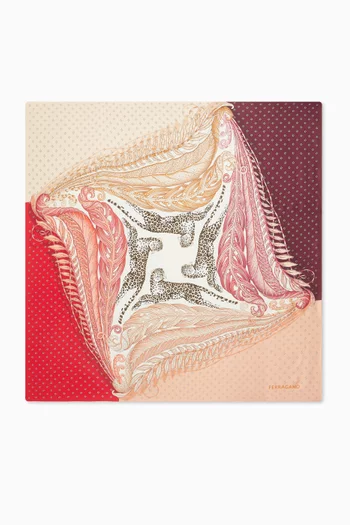 Madras Scarf in Silk