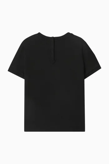 Crystal Logo T-shirt in Cotton