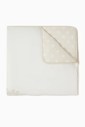 Polka-dot Baby Blanket in Cotton
