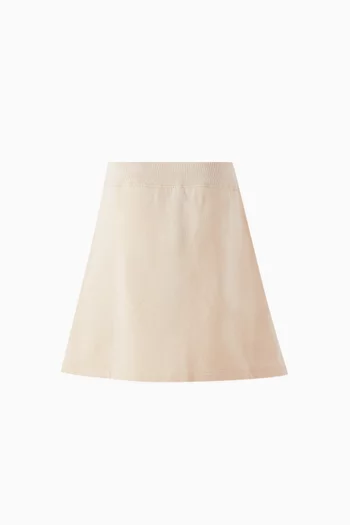Logo-print Sweatskirt in Cotton
