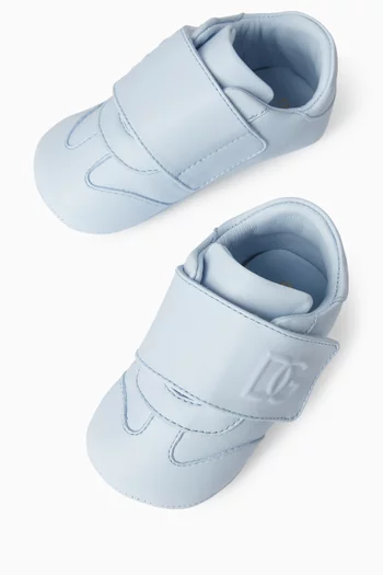 Baby Velcro Sneakers in Nappa