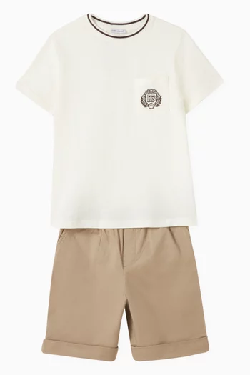 Bermuda Shorts in Gabardine