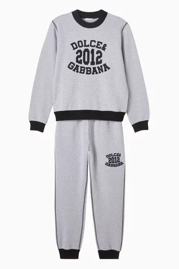 Logo Sweatpants in Cotton