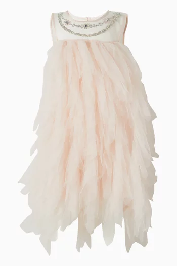 Guilded Splendour Dress in Tulle