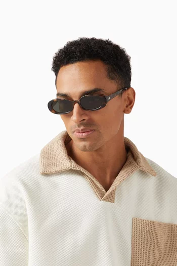 Outta Love Wide Fit Sunglasses in Polycarbonate