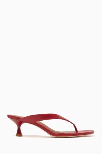 Sophie 50 Sandals in Leather