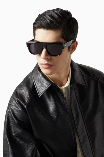 x George Cortina Ritz Flat-top Sunglasses in Acetate