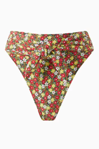 Paula Tie-front Bikini Briefs