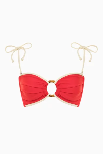 Tori Bandeau Bikini Top