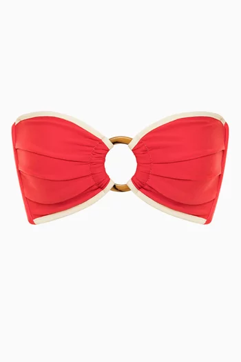 Tori Bandeau Bikini Top