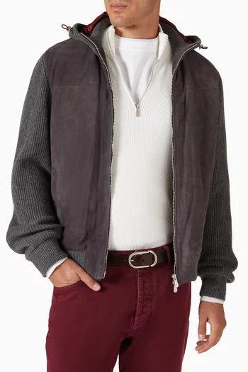Braided Belt in Leather