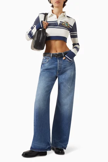 Button-fly Jeans in Cotton