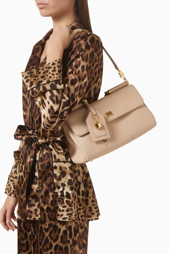 My Sicily Handbag in Calfskin Leather