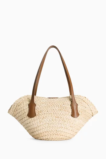 Capri Coffa Bag in Raffia