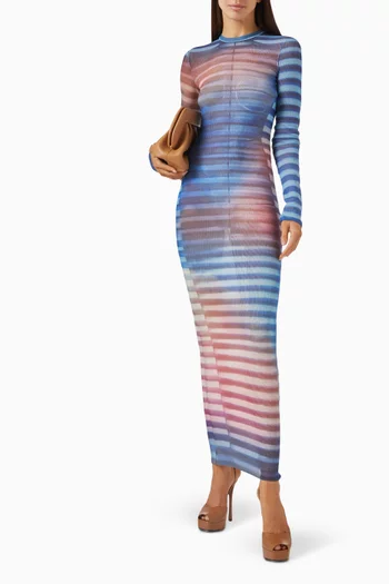 The Long Air Dress in Mesh