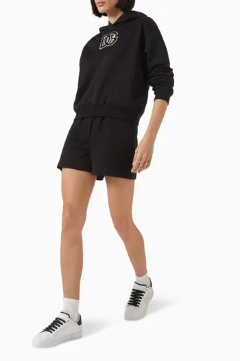 Embroidered-logo Shorts