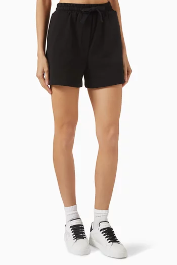 Embroidered-logo Shorts