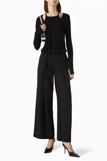 Reimagine Top in Rib Jersey