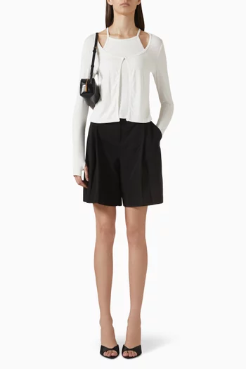 Reimagine Top in Rib Jersey